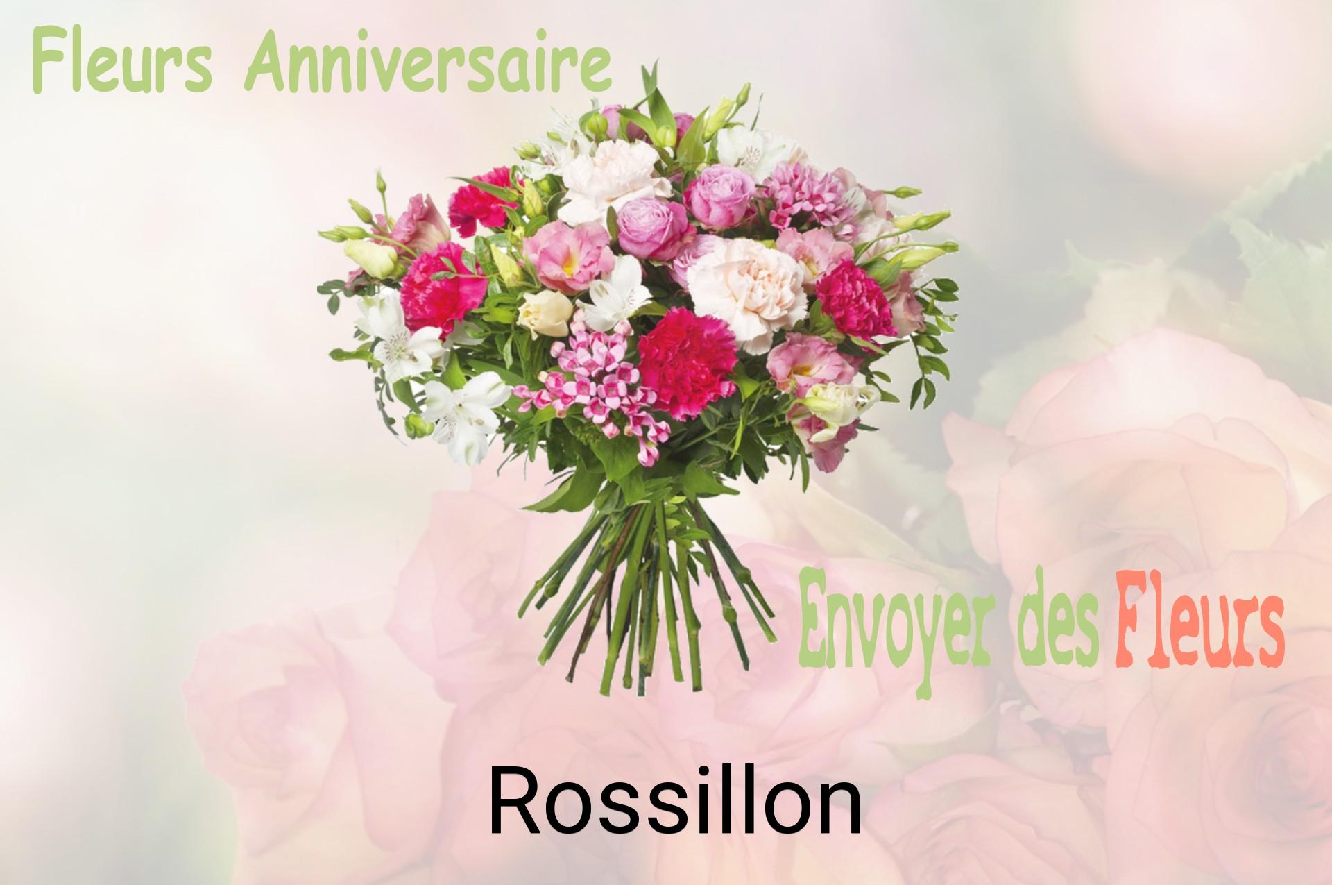 Bouquet de fleurs d’anniversaire livré à Rossillon